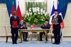 Kepala BNPB Tandatangani Kerja Sama Bidang Penanggulangan Risiko Bencana dengan Perancis